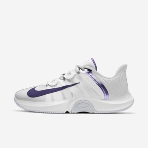 Chaussure De Tennis Nike NikeCourt Air Zoom GP Turbo Blanche 2910-478 White/Geyser Grey/Court Purple Homme | YWE-26865053